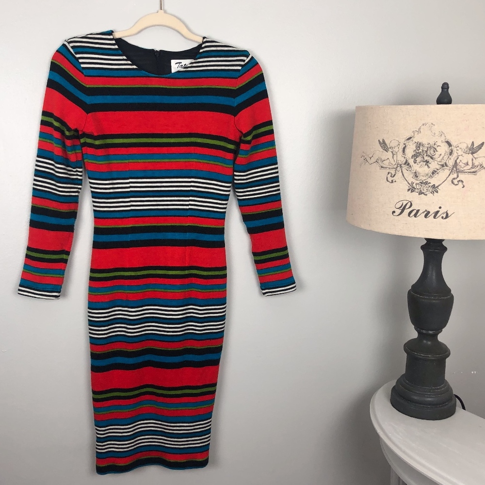 Vintage Tatyana strip dress